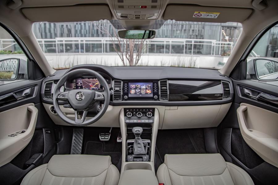 Торпедо Skoda Kodiaq Laurin & Klement 4x4 2018 года  (WW) (фото 12 из 40)